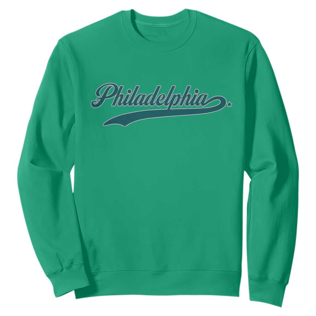 PFE Game Day Sweatshirt Vintage Sports Name TS10 Irish Green Print Your Wear