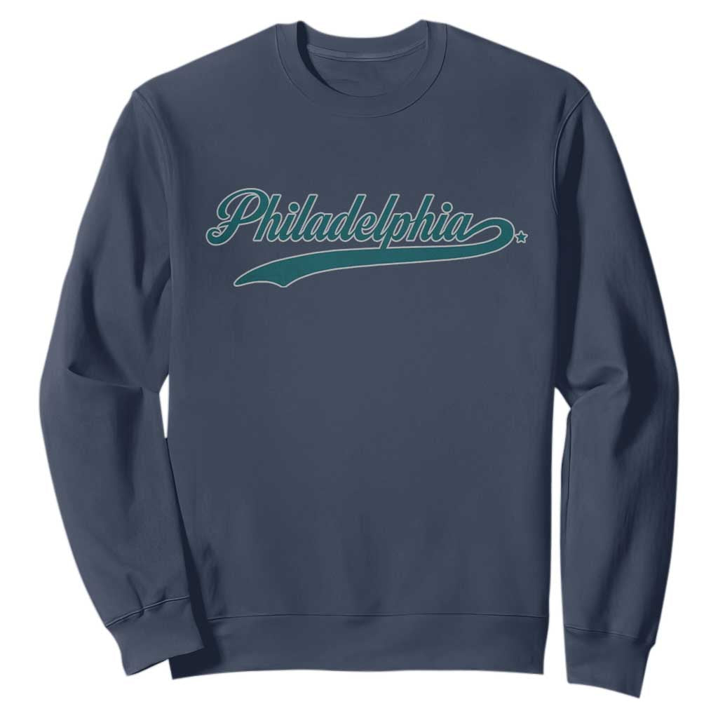 PFE Game Day Sweatshirt Vintage Sports Name TS10 Navy Print Your Wear