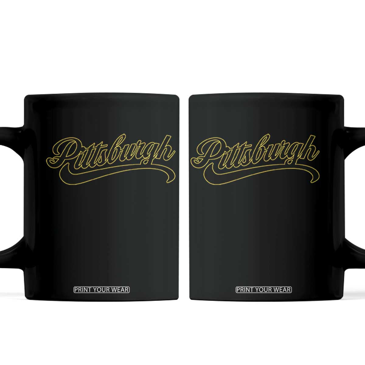 PFS Game Day Coffee Mug Classic Retro Vintage Pennsylvania PA TS10 Black Print Your Wear