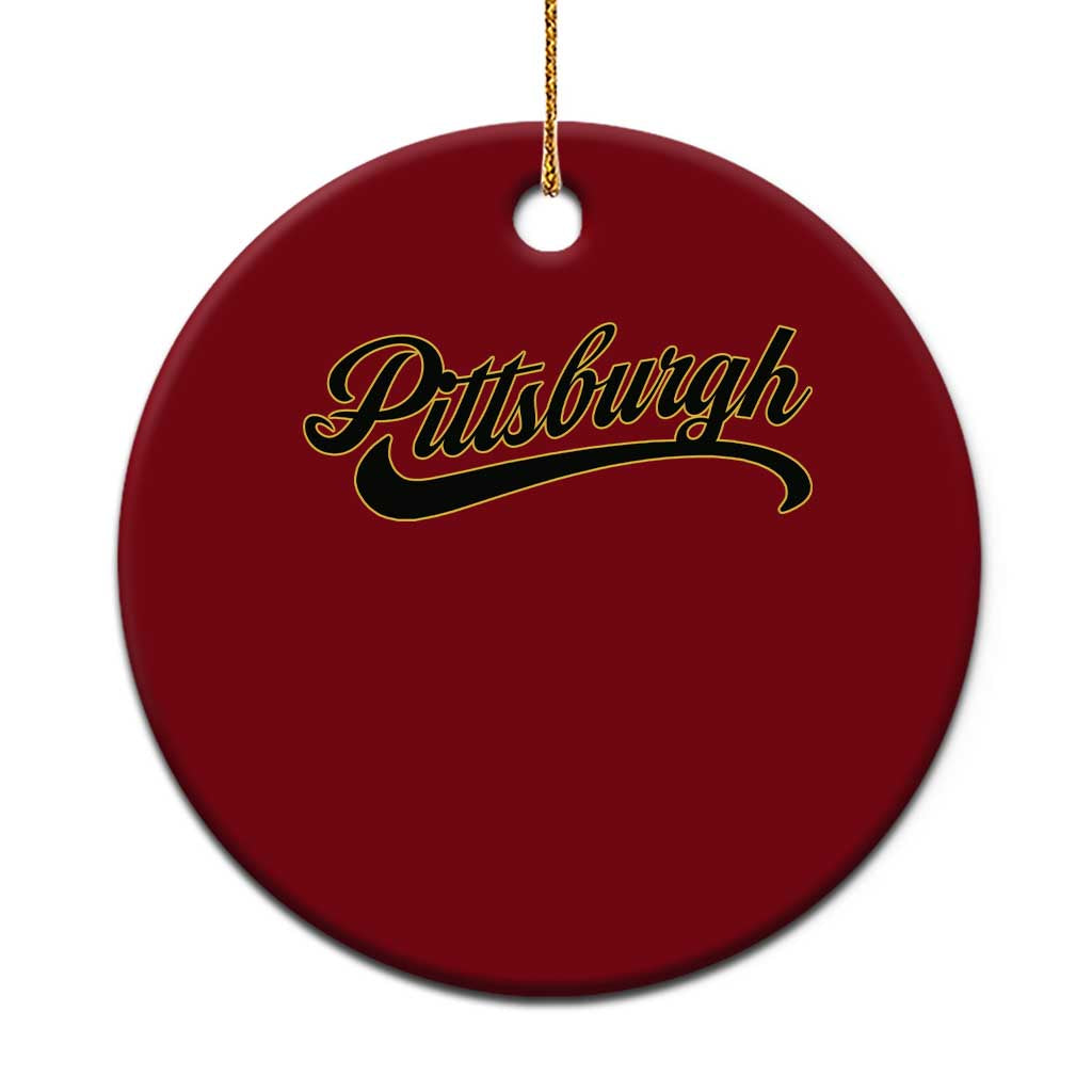 PFS Game Day Ceramic Ornament Classic Retro Vintage Pennsylvania PA TS10 1pc Red Print Your Wear