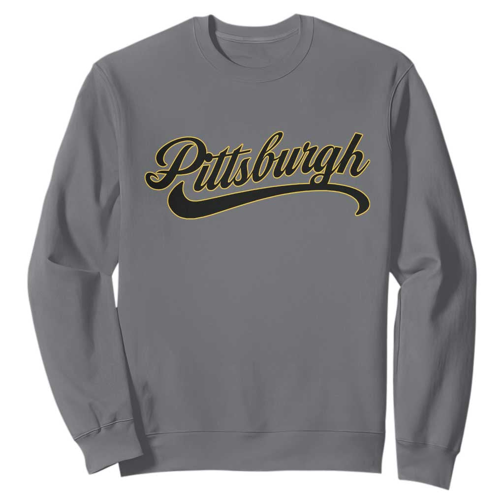 PFS Game Day Sweatshirt Classic Retro Vintage Pennsylvania PA TS10 Charcoal Print Your Wear