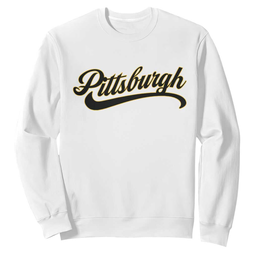 PFS Game Day Sweatshirt Classic Retro Vintage Pennsylvania PA TS10 White Print Your Wear