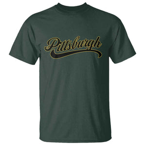 PFS Game Day T Shirt Classic Retro Vintage Pennsylvania PA TS10 Dark Forest Green Print Your Wear
