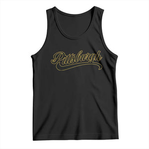 PFS Game Day Tank Top Classic Retro Vintage Pennsylvania PA TS10 Black Print Your Wear
