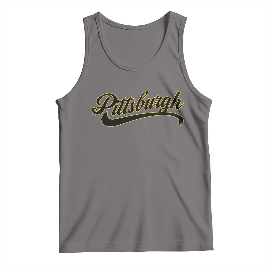 PFS Game Day Tank Top Classic Retro Vintage Pennsylvania PA TS10 Deep Heather Print Your Wear
