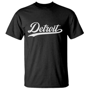 Retro Script DFL T Shirt Vintage Sports Team Name LF TS10 Black Print Your Wear