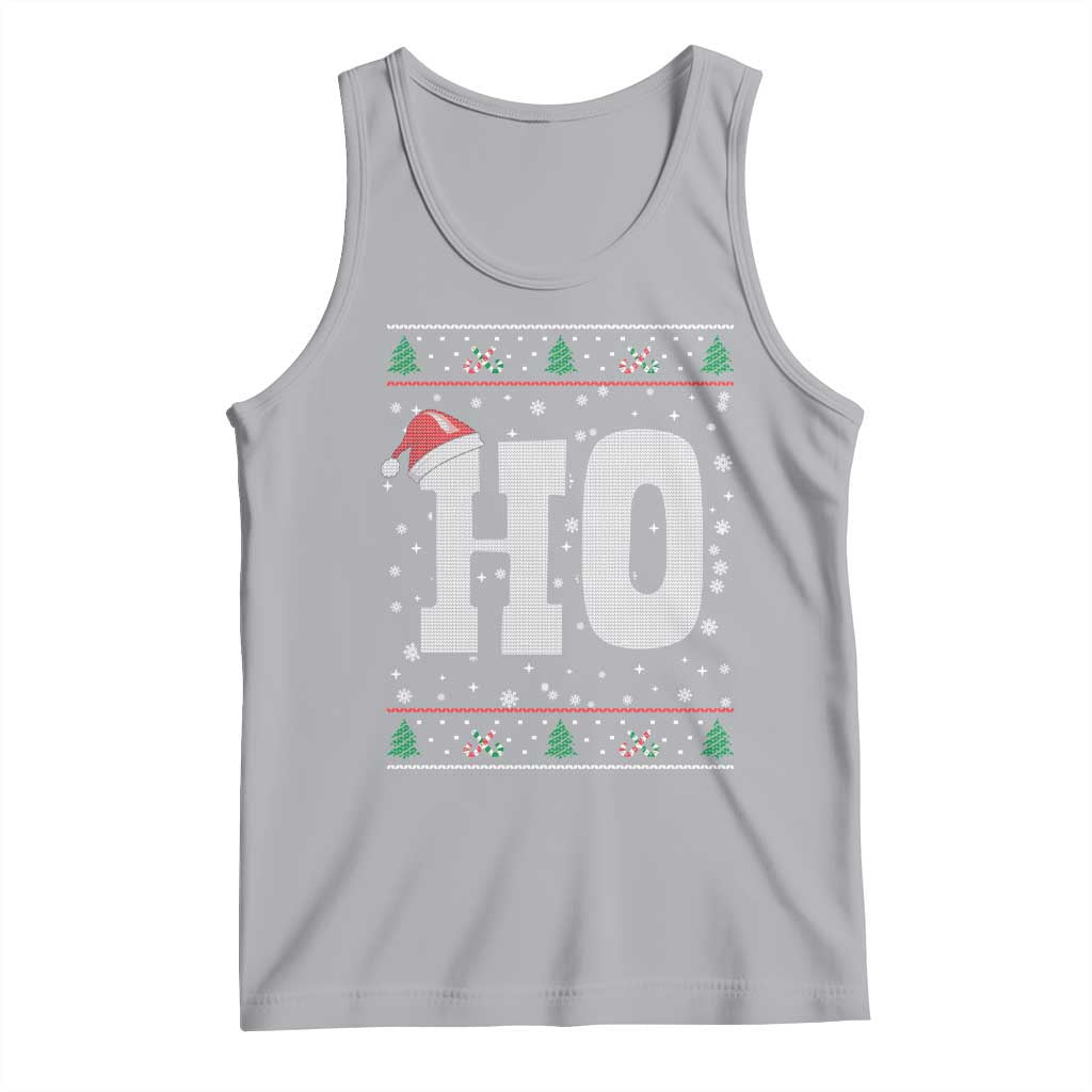 Where's My Ho At Matching Ugly Christmas Tank Top Ho Funny Couples TS10 Athletic Heather Print Your Wear