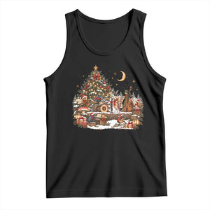 Vintage Christmas Insect Orchestra Tank Top Musician Bug 90s Insect Lovers