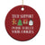 Xmas Tech Support Christmas Ornament Here To Delete Cookies IT Xmas TS10 Print Your Wear