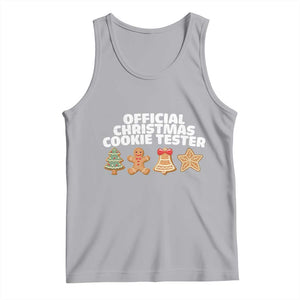 Official Christmas Cookie Tester Tank Top Taster Baking Crew Sibling Matching TS10 Athletic Heather Print Your Wear