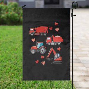 Excavator Construction Garden Flag Car Tractor Truck Lovers TS10 Print Your Wear