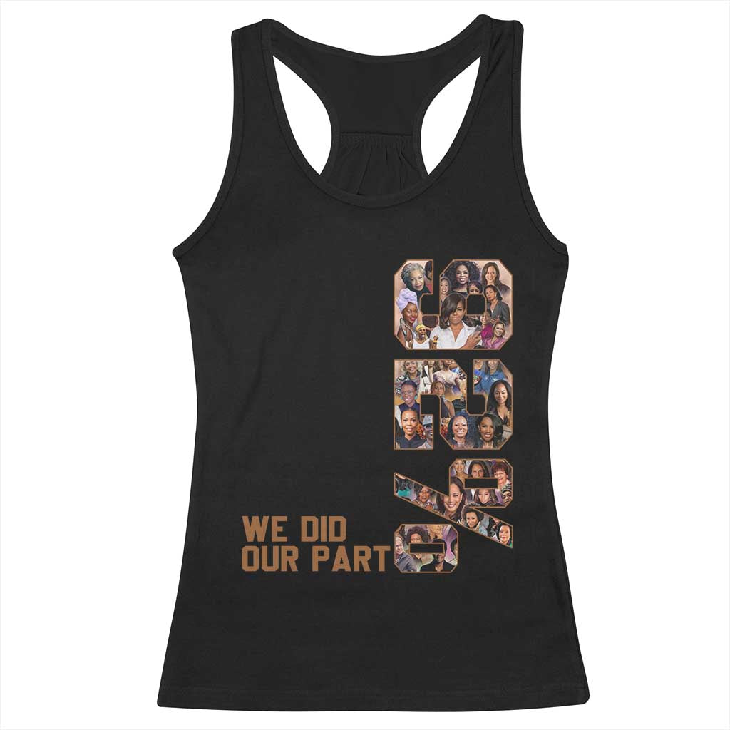 92 Percent Black Woman Power Racerback Tank Top 92 Percent Melanin Girls TS10 Black Print Your Wear