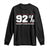 92 Percent Black Woman Power Long Sleeve Shirt 92% Our Unity Is Our Strength TS10 Black Print Your Wear