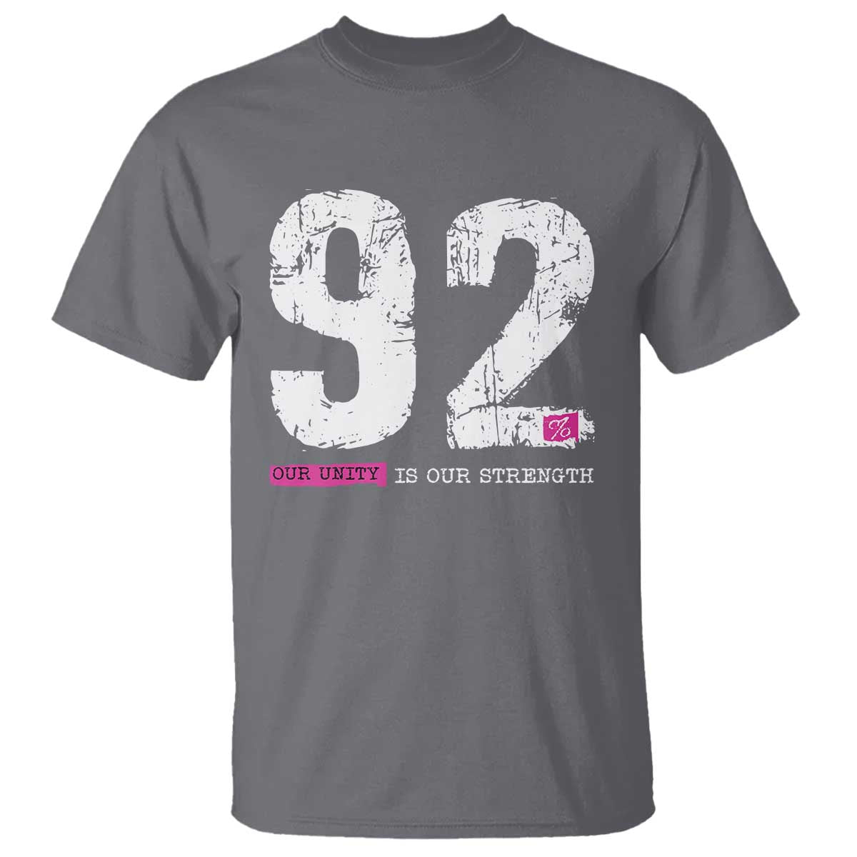 The 92% Black Women Power T Shirt Black History Month TS10 Charcoal Print Your Wear