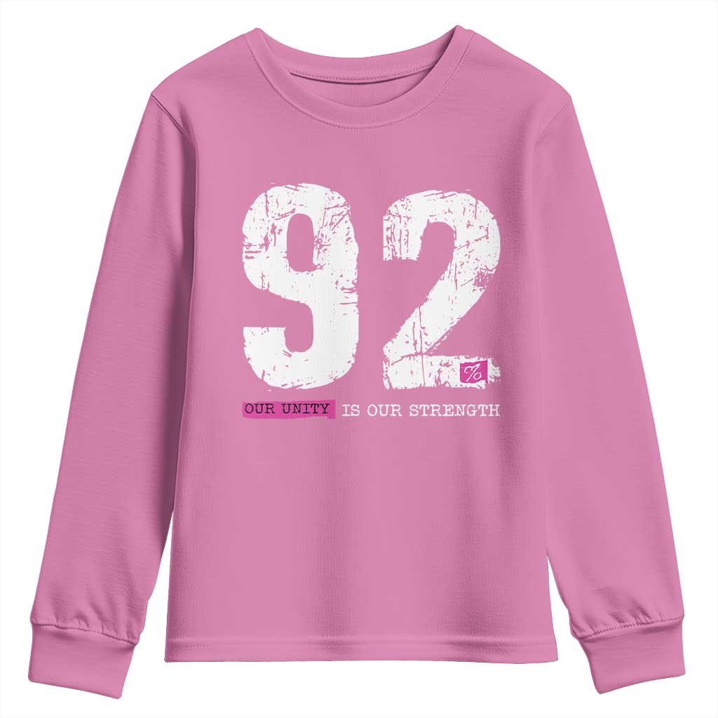 The 92% Black Women Power Youth Sweatshirt Black History Month TS10 Azalea Print Your Wear