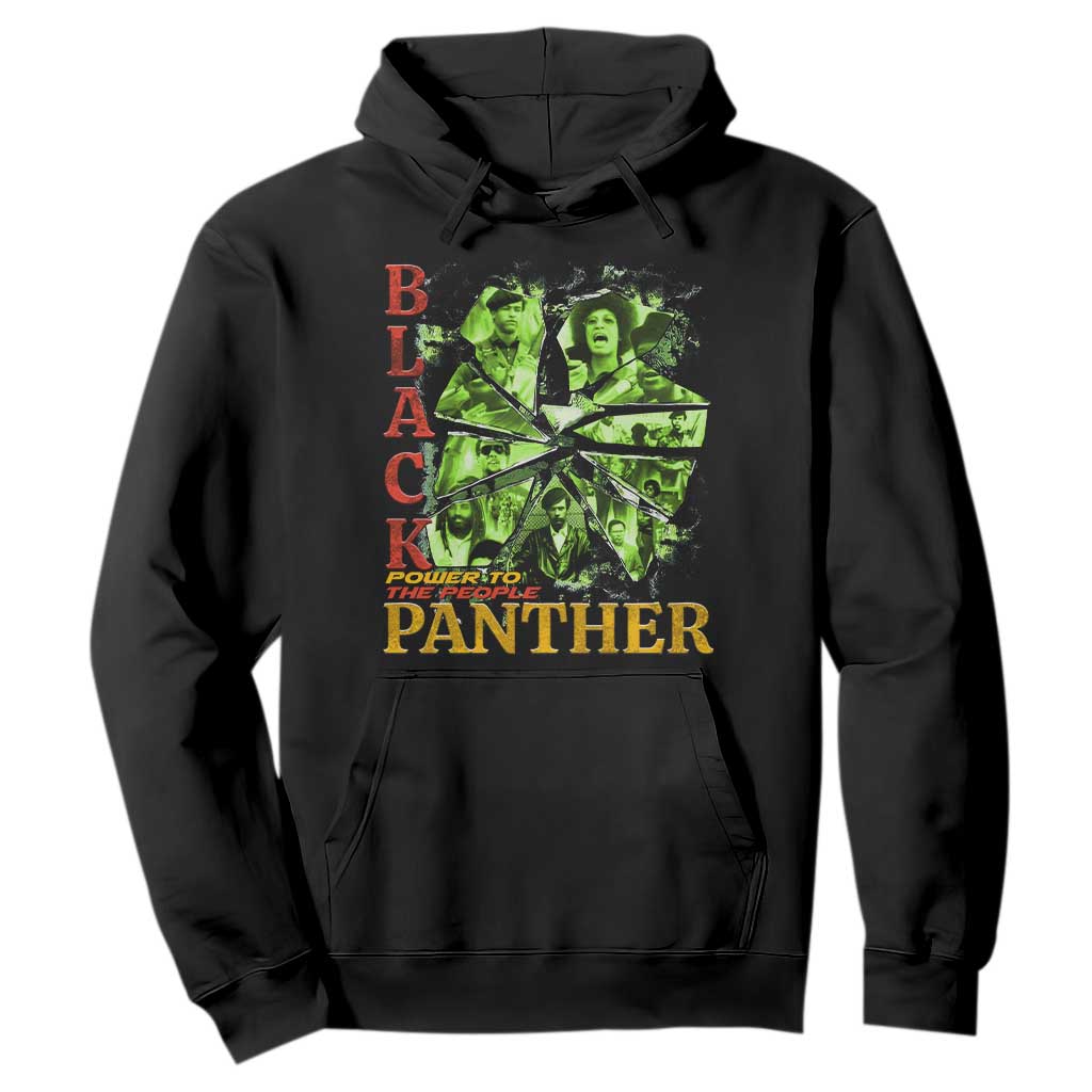 Vintage Black Panther Party Hoodie Newton Seale Shakur Black History Month Juneteenth TS10 Black Print Your Wear