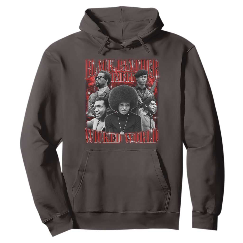 Black Panther Party Hoodie Black History Month TS10 Dark Chocolate Print Your Wear