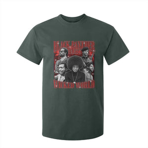 Black Panther Party T Shirt For Kid Black History Month TS10 Dark Forest Green Print Your Wear