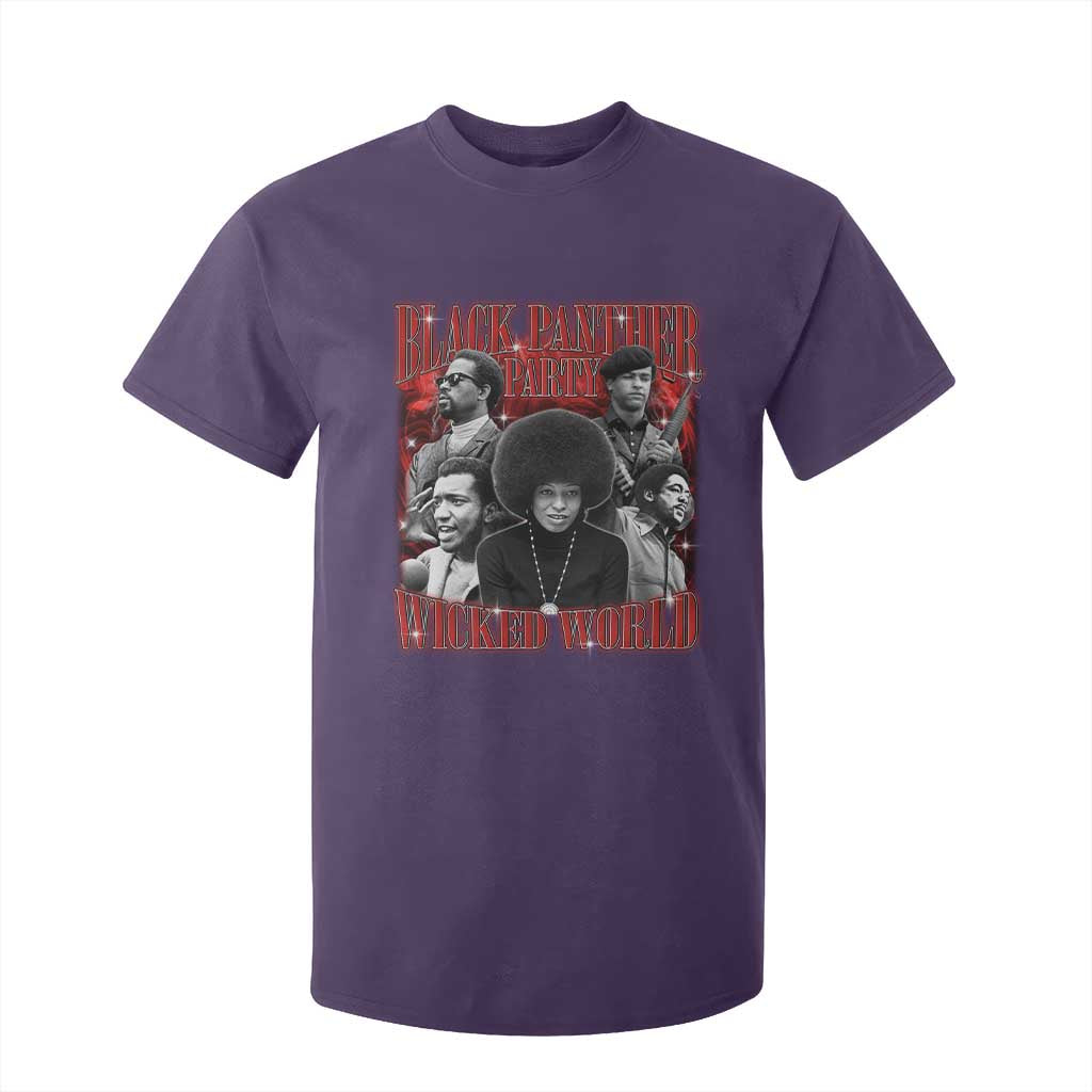 Black Panther Party T Shirt For Kid Black History Month TS10 Purple Print Your Wear