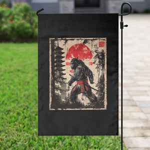Samurai Bigfoot Garden Flag Japanese Vintage Sasquatch Graphic Ukiyo-e Art Funny TS10 Print Your Wear