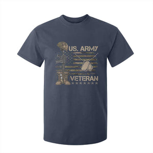 US Army Veteran Flag T Shirt For Kid TS10 Navy Print Your Wear
