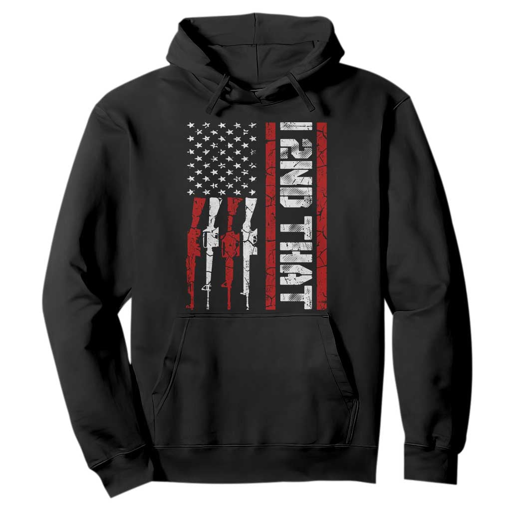 Vintage USA Flag 2nd Amendment Hoodie Pro Gun Lovers TS10 Black Print Your Wear