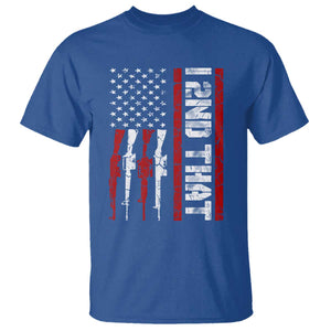 Vintage USA Flag 2nd Amendment T Shirt Pro Gun Lovers TS10 Royal Blue Print Your Wear