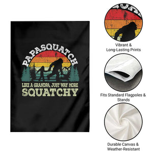 Grandpa Bigfoot Garden Flag Retro Sasquatch Funny TS10 Print Your Wear