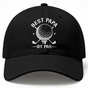 Golf Dad Baseball Cap Best Papa By Par Golfer Fathers Day Gifts TS10 Print Your Wear