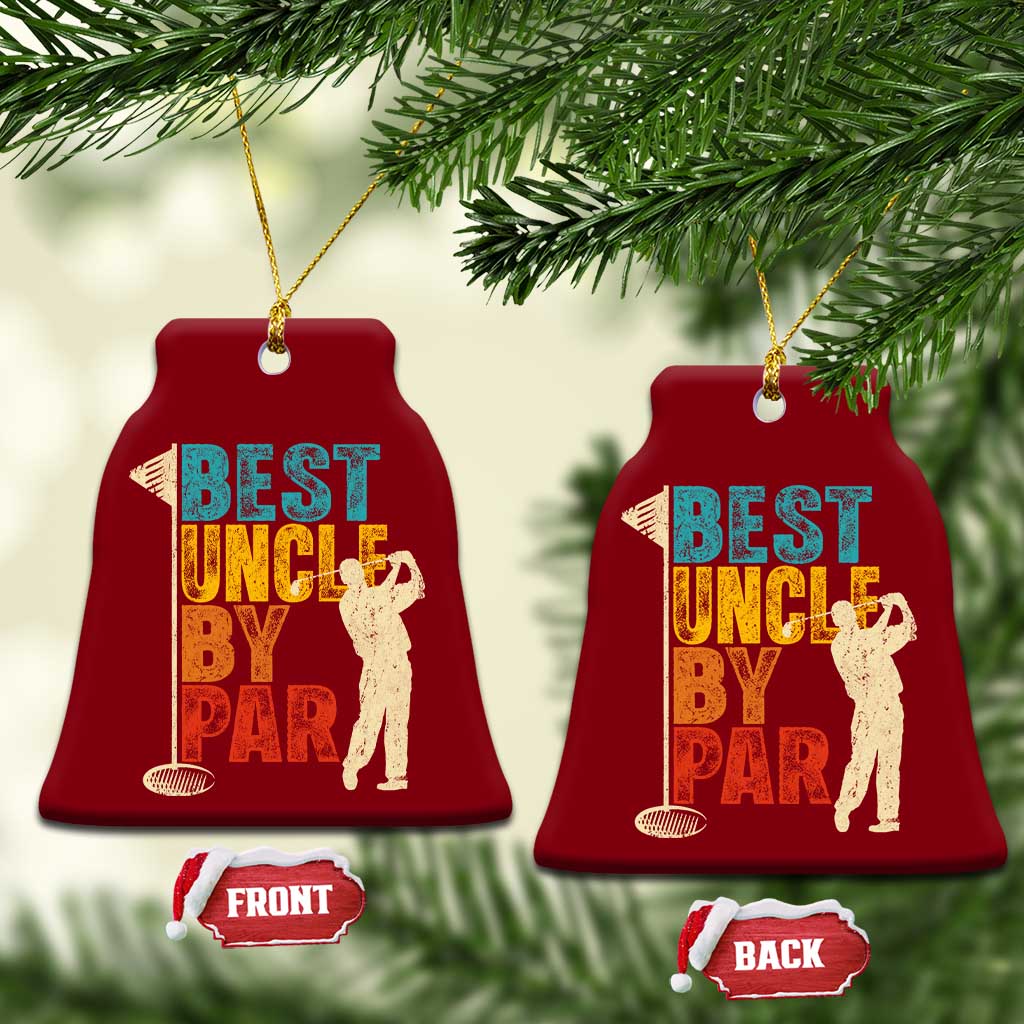 Golf Gifts for Uncle Ceramic Ornament Golf Fathers Day Golfer Uncle Gift TS10 Print Your Wear