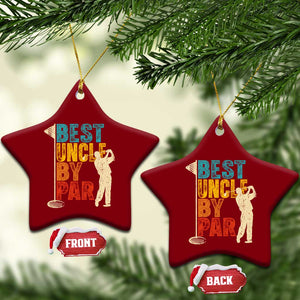 Golf Gifts for Uncle Ceramic Ornament Golf Fathers Day Golfer Uncle Gift TS10 Print Your Wear