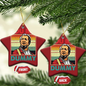You Big Dummy Sanford Christmas Ornament Funny 90s Meme TS10 Star Red Print Your Wear
