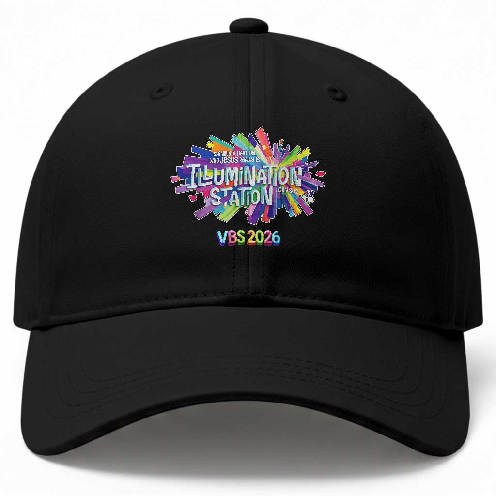 Illumination Station VBS 2026 Christian Lights Baseball Cap Bible Jesus TS10 Print Your Wear