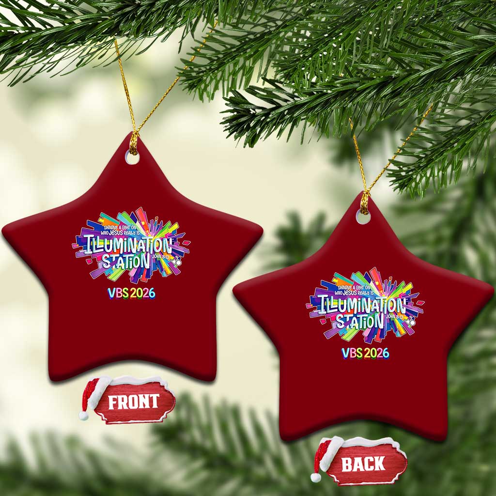 Illumination Station VBS 2026 Christian Lights Ceramic Ornament Bible Jesus TS10 Print Your Wear