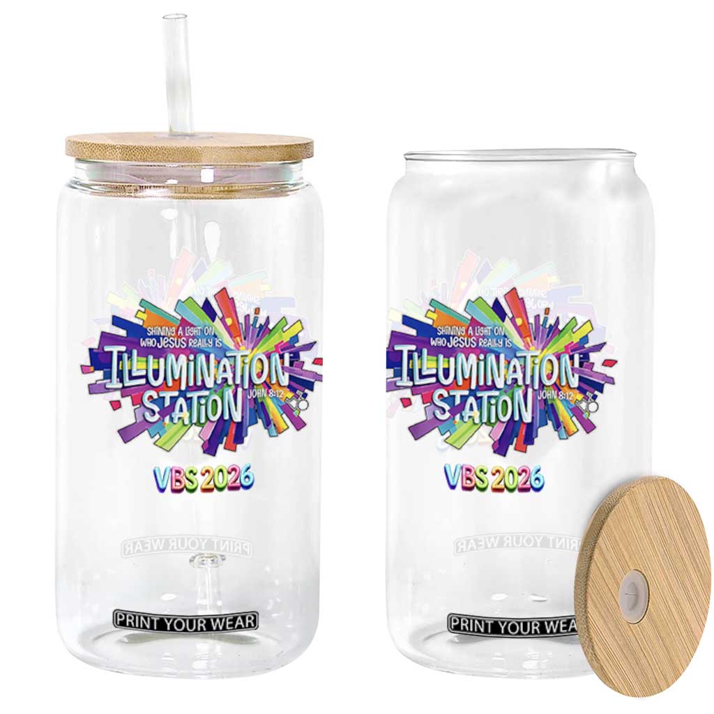Illumination Station VBS 2026 Christian Lights Glass Can Bible Jesus TS10 Print Your Wear