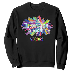 Illumination Station VBS 2026 Christian Lights Sweatshirt Bible Jesus TS10 Black Print Your Wear