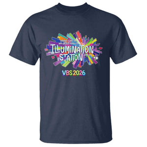 Illumination Station VBS 2026 Christian Lights T Shirt Bible Jesus TS10 Navy Print Your Wear