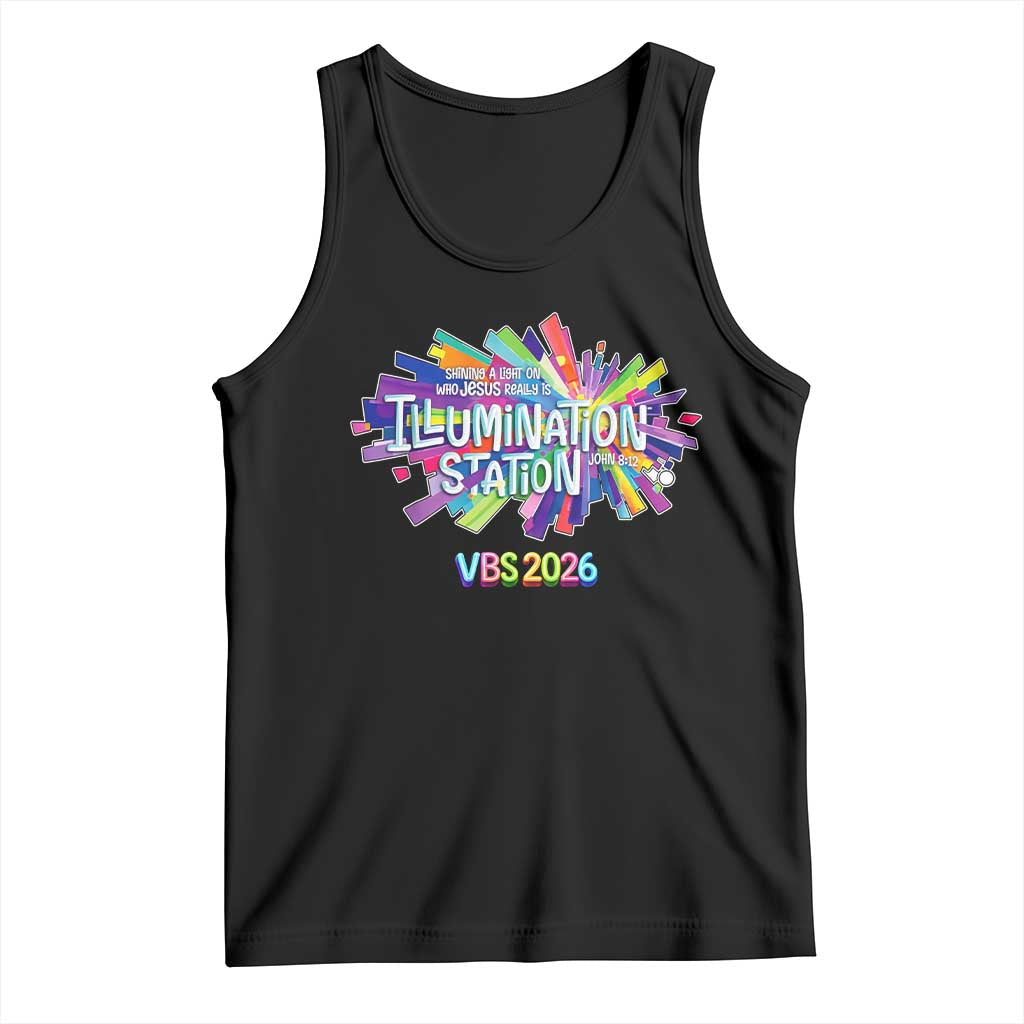 Illumination Station VBS 2026 Christian Lights Tank Top Bible Jesus TS10 Black Print Your Wear