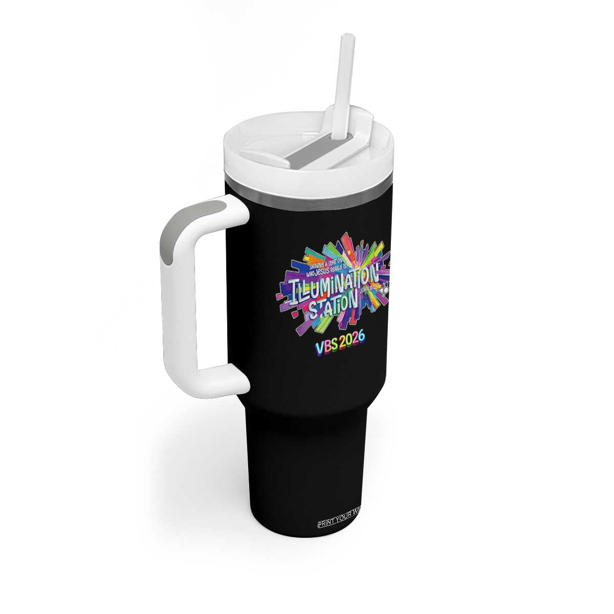 Illumination Station VBS 2026 Christian Lights Tumbler With Handle Bible Jesus TS10 Print Your Wear