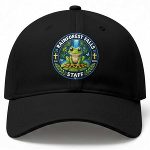 Rainforest Falls Staff Baseball Cap VBS 2026 Director Teacher TS10 Print Your Wear
