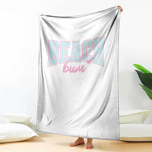 Beach Bum Throw Blanket Summer Vacation Beach Lovers TS10 Print Your Wear