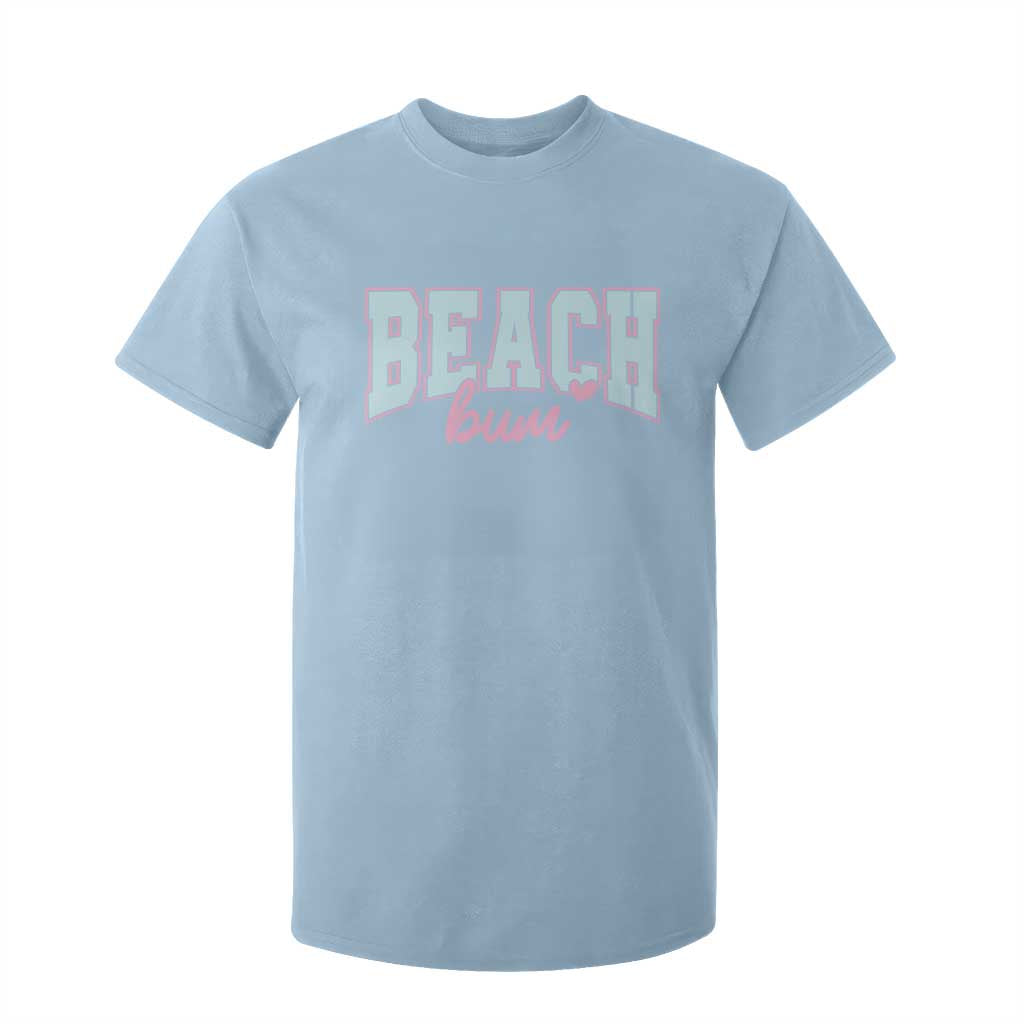 Beach Bum T Shirt For Kid Summer Vacation Beach Lovers TS10 Light Blue Print Your Wear