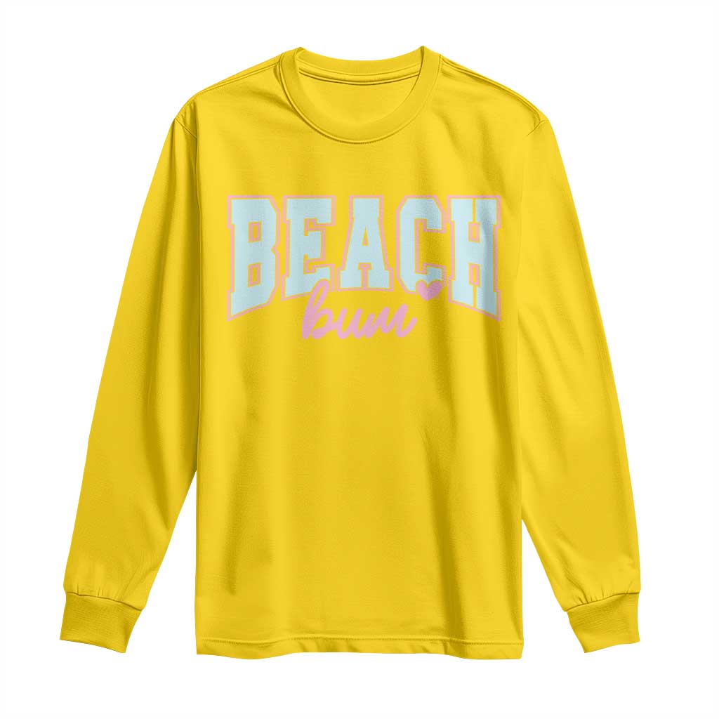 Beach Bum Long Sleeve Shirt Summer Vacation Beach Lovers TS10 Daisy Print Your Wear