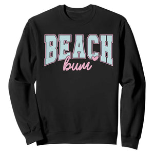 Beach Bum Sweatshirt Summer Vacation Beach Lovers TS10 Black Print Your Wear