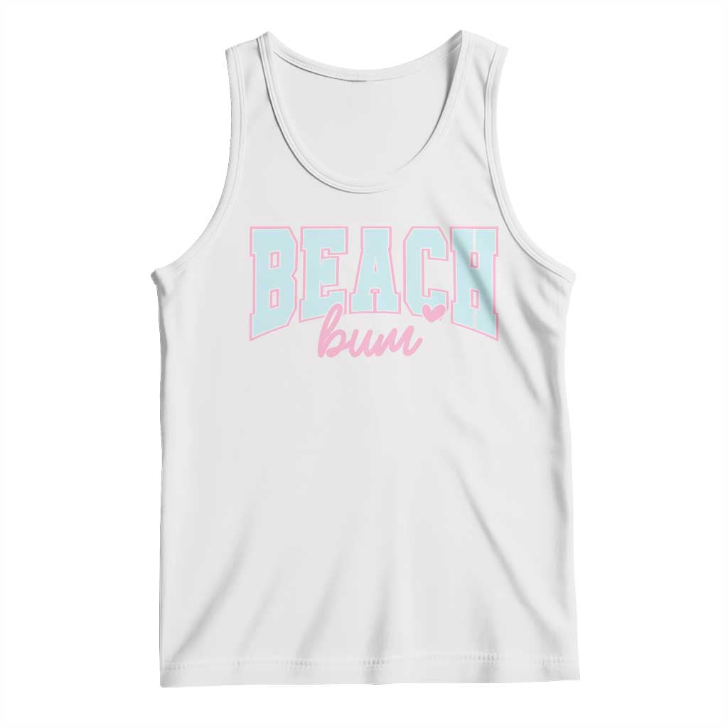 Beach Bum Tank Top Summer Vacation Beach Lovers TS10 White Print Your Wear