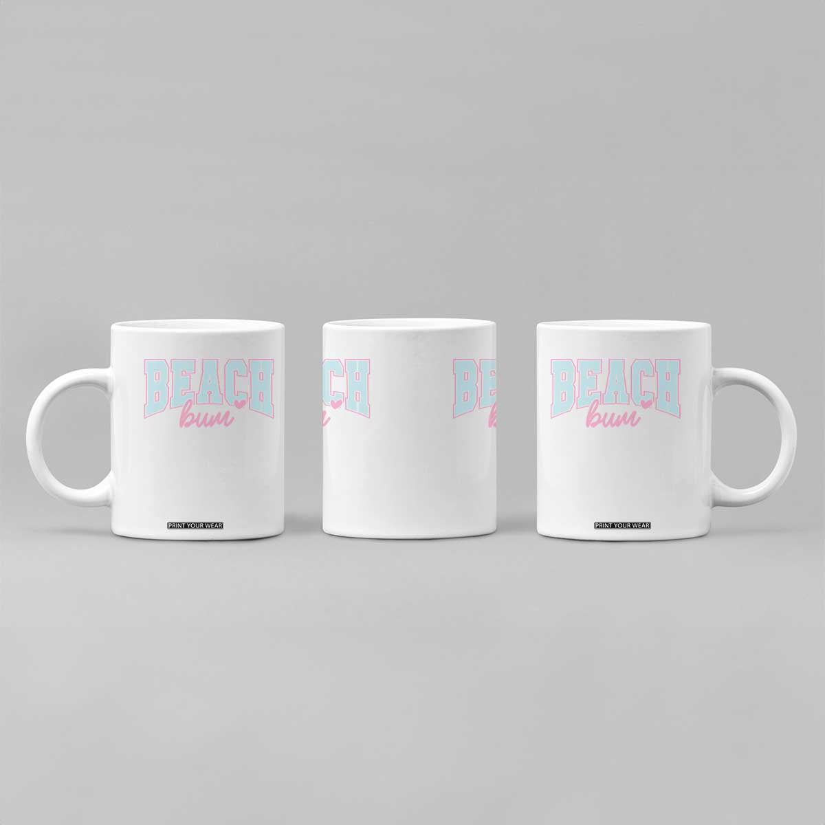 Beach Bum Coffee Mug Summer Vacation Beach Lovers TS10 Print Your Wear
