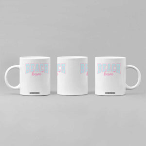 Beach Bum Coffee Mug Summer Vacation Beach Lovers TS10 Print Your Wear