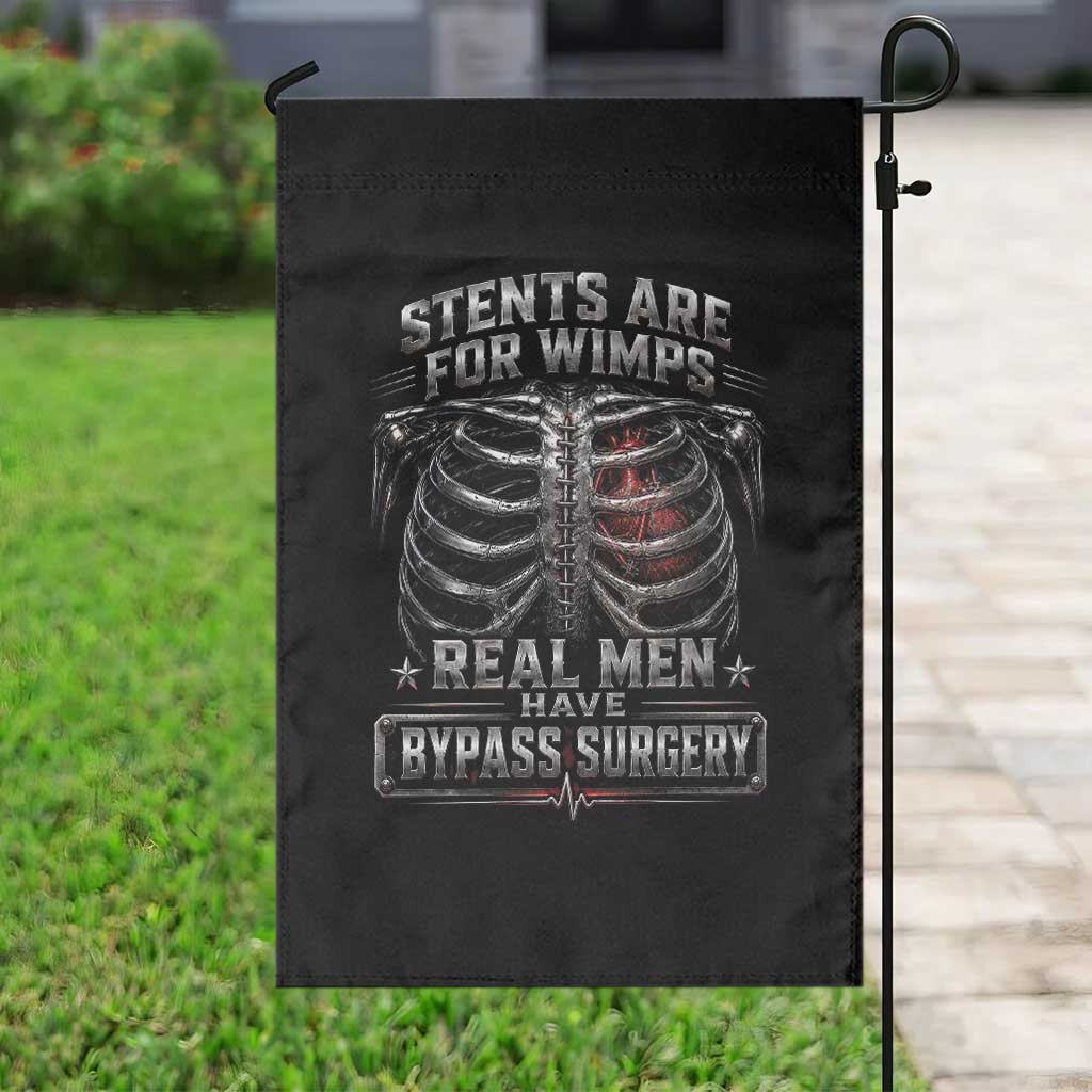 Heart Surgery Survivor Garden Flag After Surgery Recovery Bypass TS10 Print Your Wear