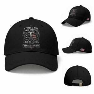Heart Surgery Survivor Baseball Cap After Surgery Recovery Bypass TS10 Baseball Cap Universal Fit Black Print Your Wear