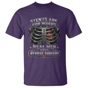 Heart Surgery Survivor T Shirt After Surgery Recovery Bypass TS10 Purple Print Your Wear